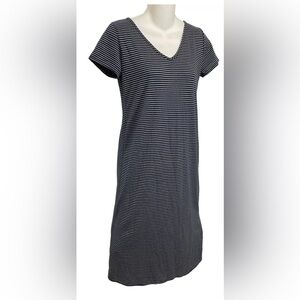 Olivia Rae - MIDI Striped Knit Jersey Knit w/ Pockets
